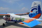 Custom painted Cessna 182 aircraft with Skydive Coastal Carolinas logo painted on the tail